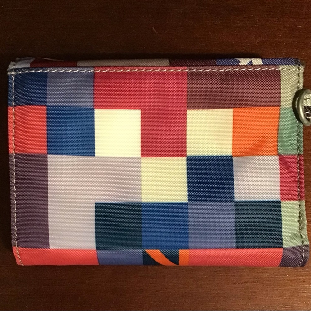 Kipling Multicolor Checkered Wallet - image 4
